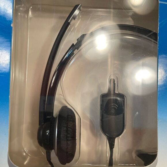 CORDLESS PHONE HEADSET PLANTRONICS M214C NEW IN BOX - Picture 2 of 6